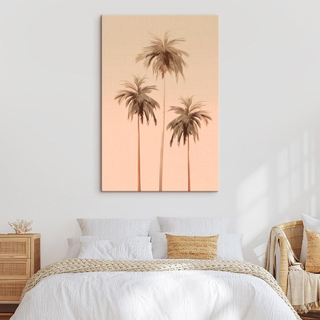 Group of palm trees