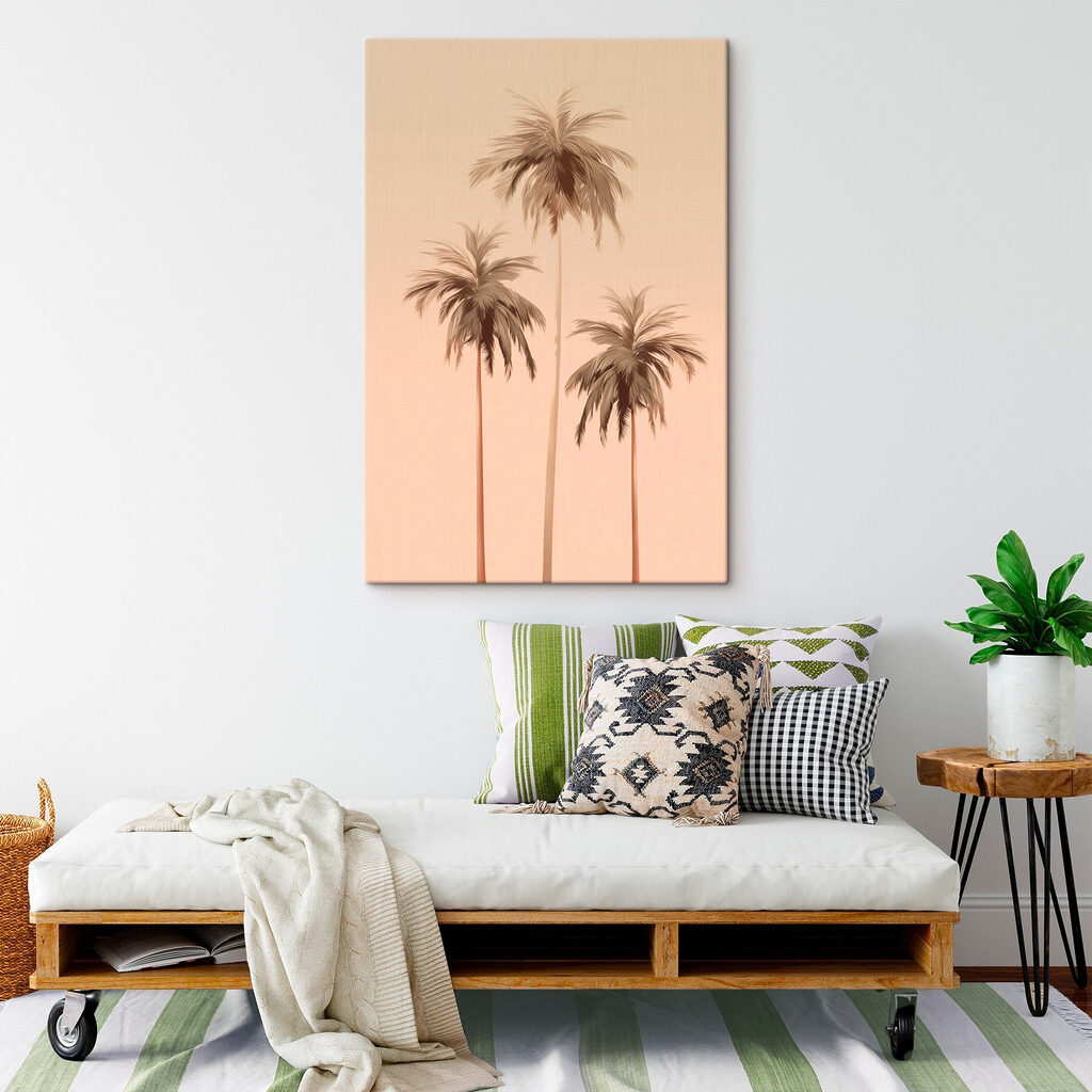 Group of palm trees
