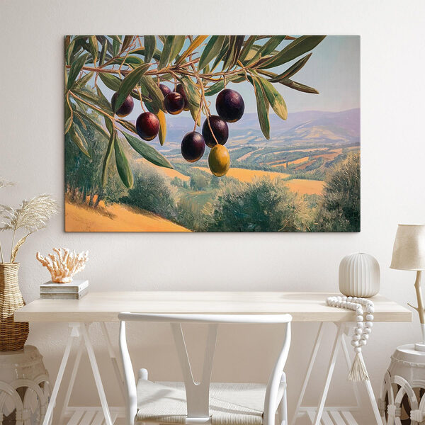 Painting of a tree with fruits Painting of a tree with fruits