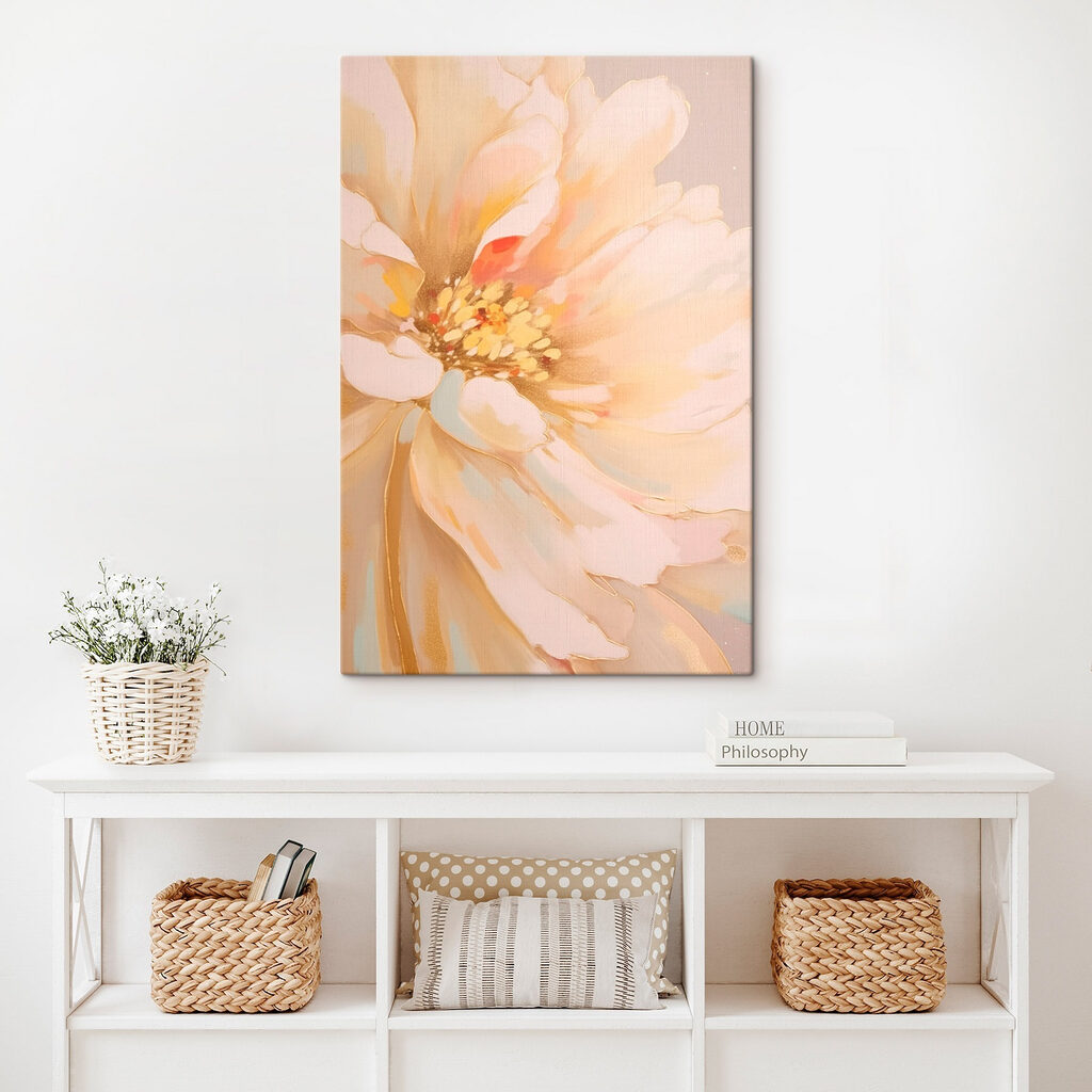 Painting of a flower Painting of a flower