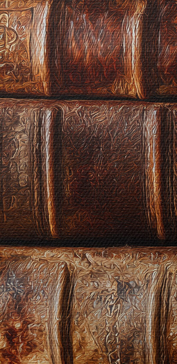 Stack of old books