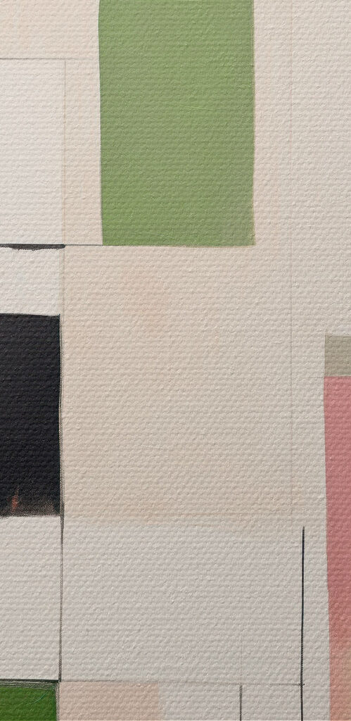Painting of different shapes and colors