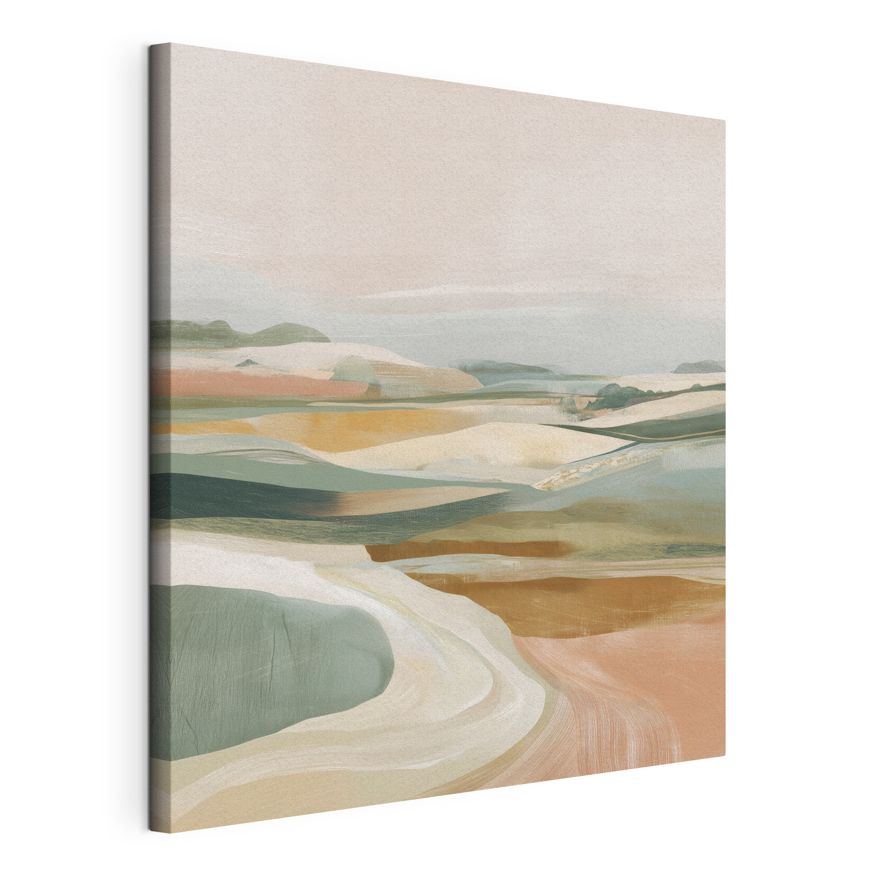 Landscape with hills and hills Landscape with hills and hills
