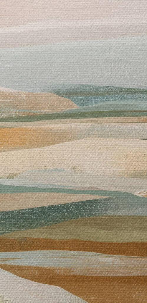 Landscape with hills and hills