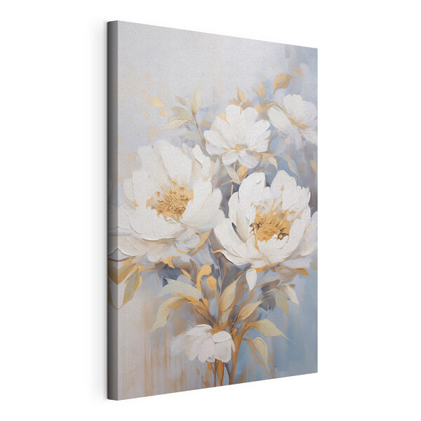 Wandbilder Gemälde mit weißen Blumen (Artikelnummer: s46270) Wandbilder Wandbilder Gemälde mit weißen Blumen (Artikelnummer: s46270)
