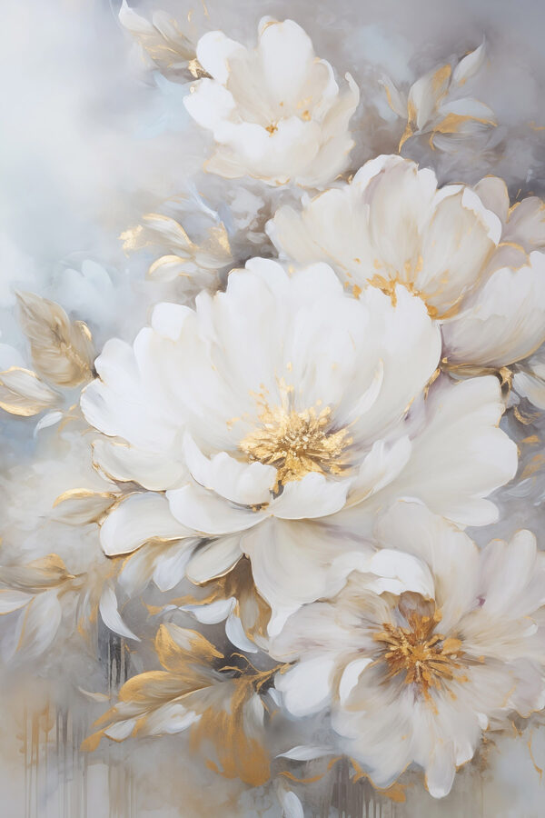 Soft blooms in gentle hues Soft blooms in gentle hues
