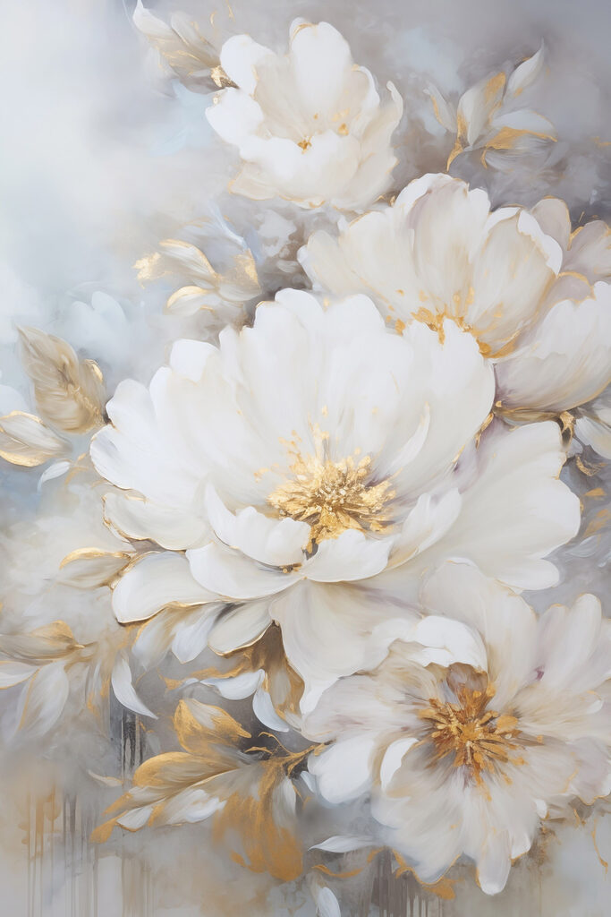 Soft blooms in gentle hues Soft blooms in gentle hues
