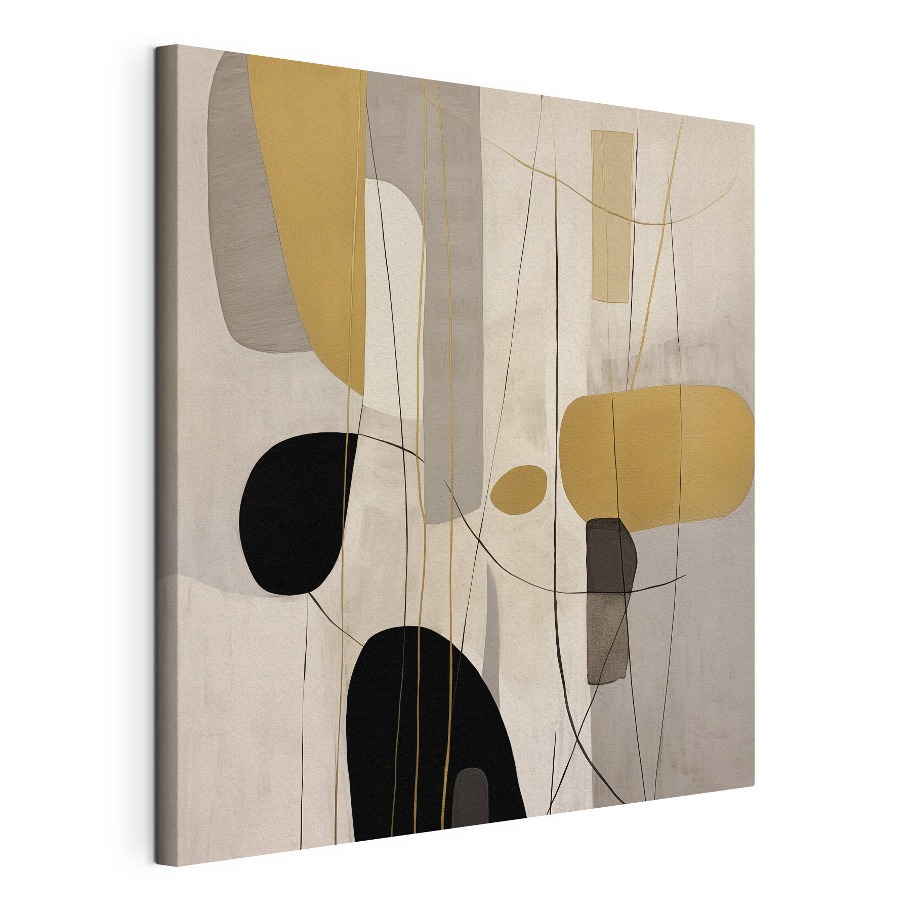 Painting of different shapes and colors Painting of different shapes and colors