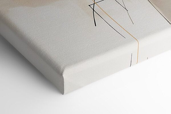 Abstract shapes in muted tones