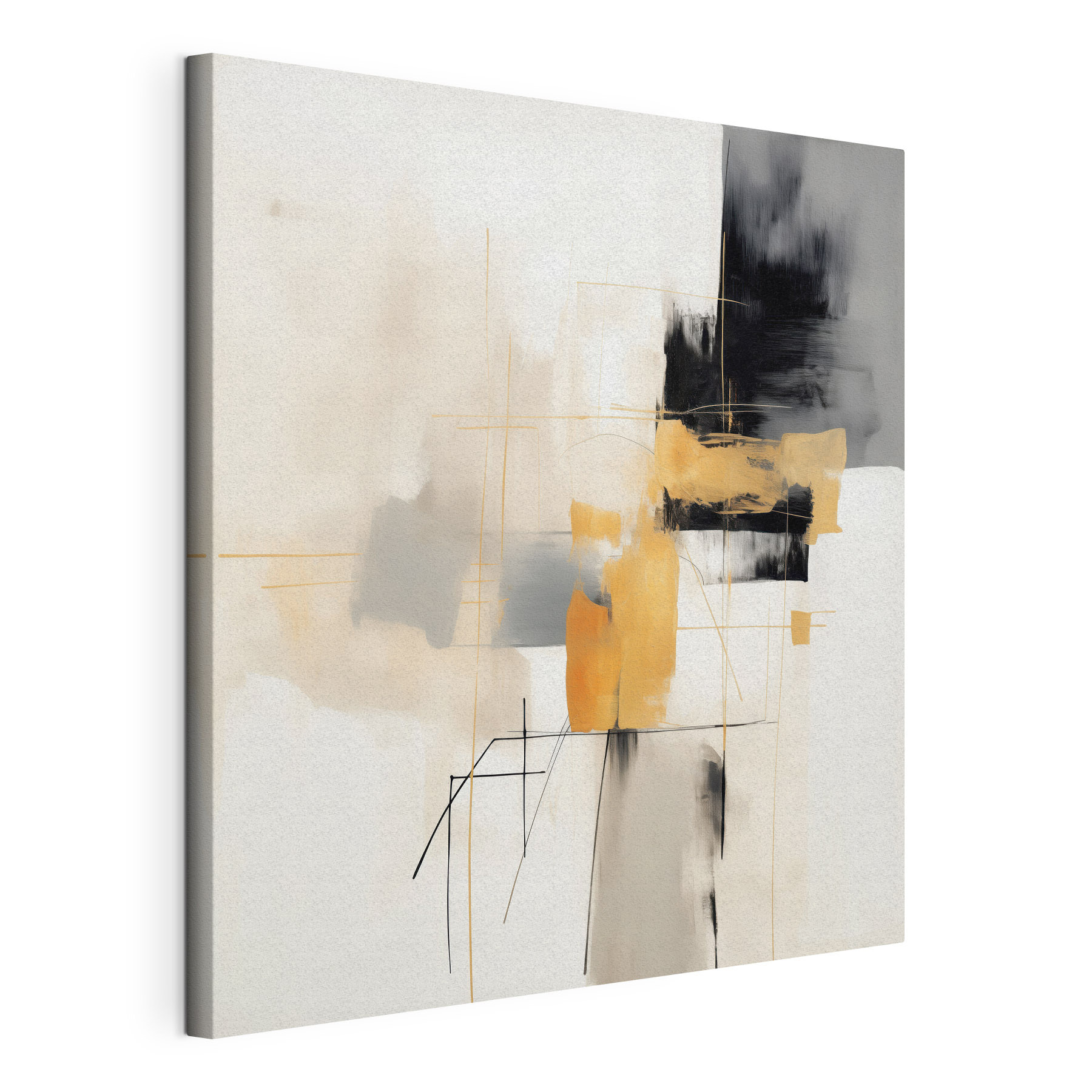 Abstract shapes in muted tones