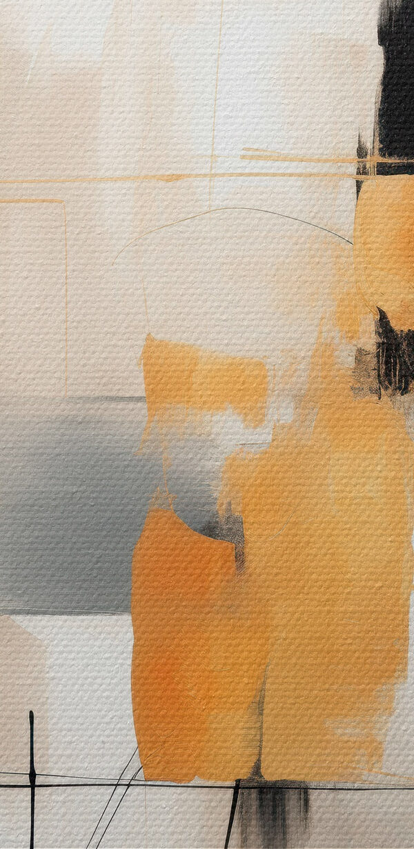 Abstract shapes in muted tones