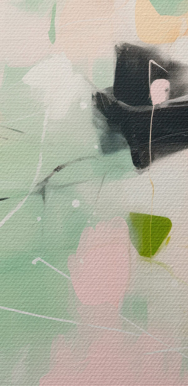 Painting of flowers and plants