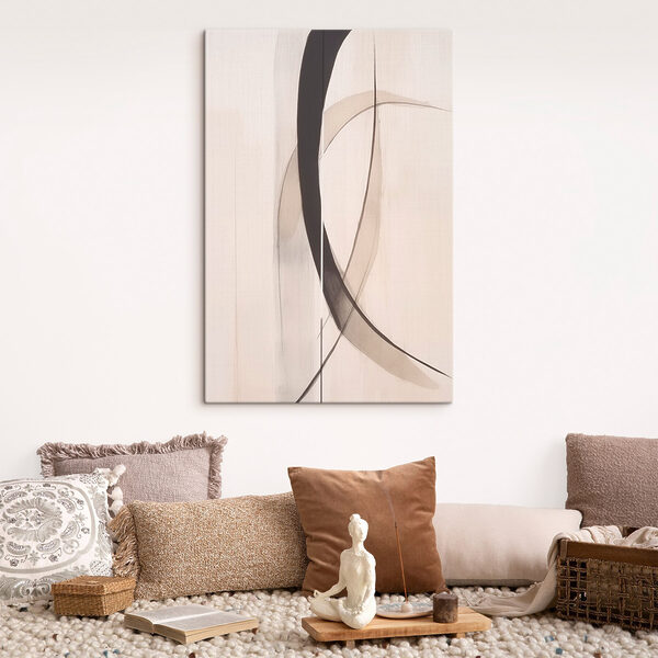 Black and white art piece Black and white art piece