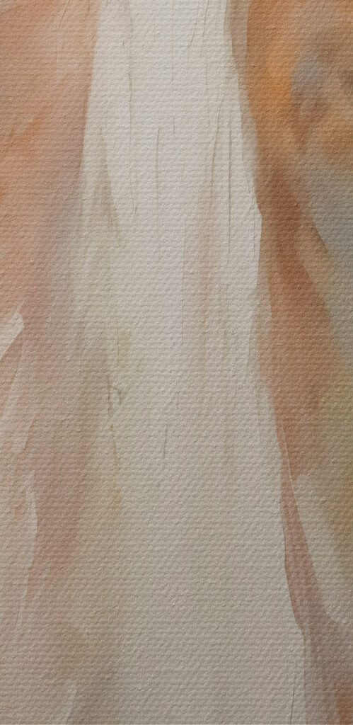 Painting of a person with wings Painting of a person with wings