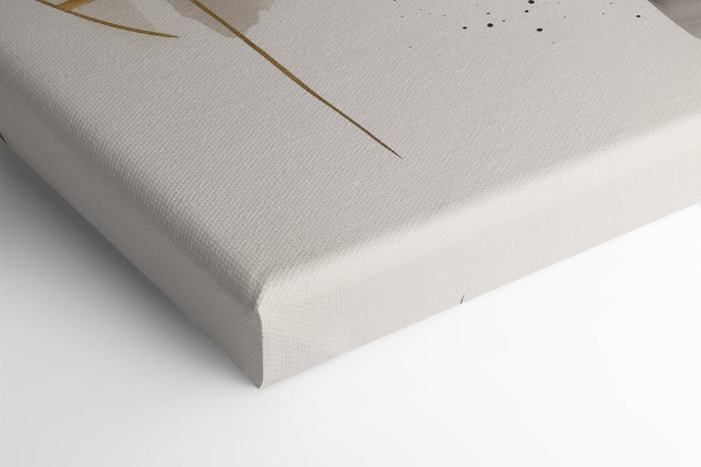 Minimalistic abstract design in neutral tones