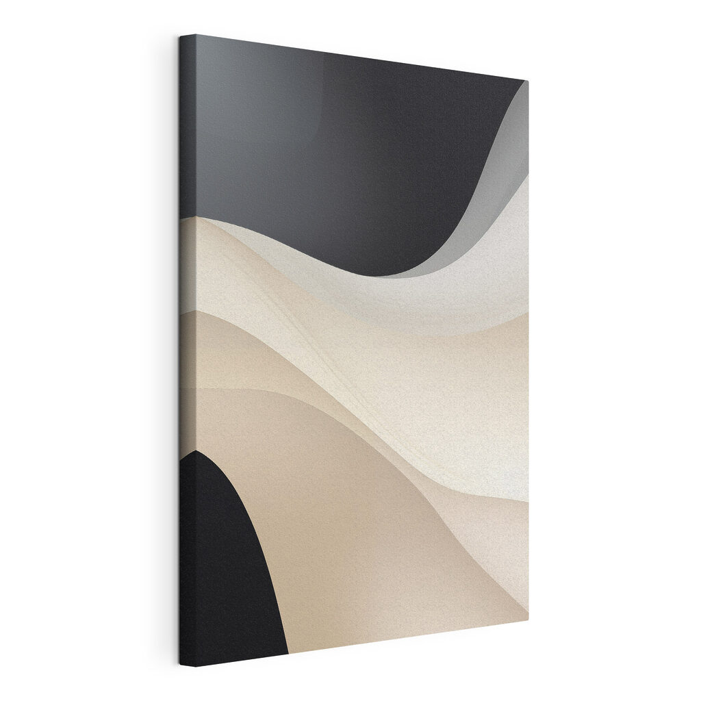 Black and white wavy lines Black and white wavy lines