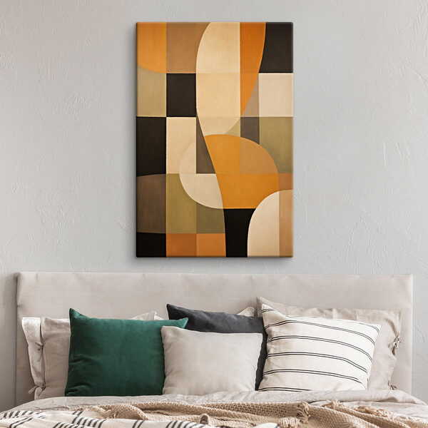 Colorful art piece with different colors