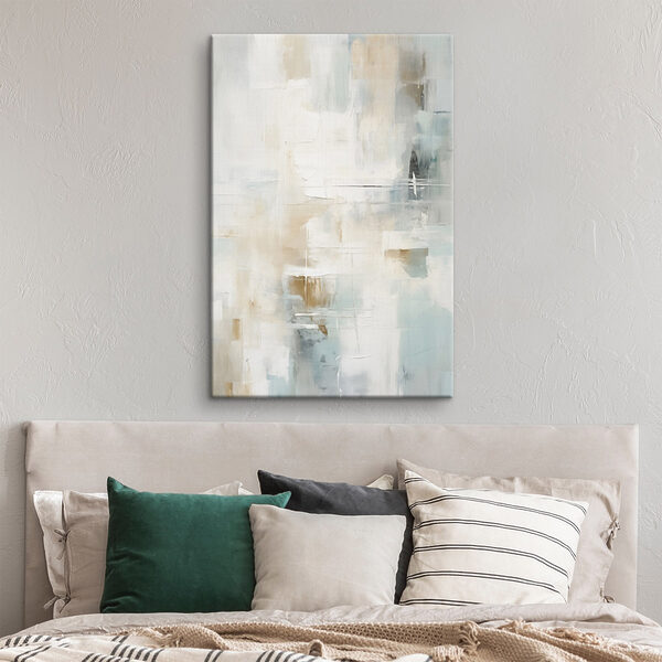 Painting of a white wall