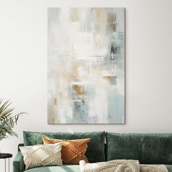 Painting of a white wall