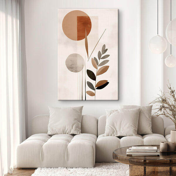 Organic shapes in warm tones Organic shapes in warm tones