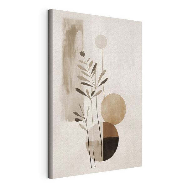 Wandbilder Wandbilder - Minimalistisches Design in Erdtönen (Artikelnummer: s46782)