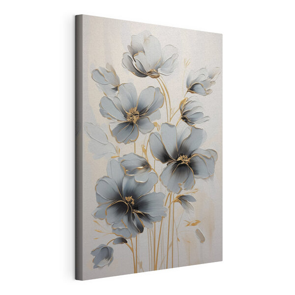 Wandbilder Blumenmalerei auf weißem Untergrund (Artikelnummer: s46822) Wandbilder Wandbilder Blumenmalerei auf weißem Untergrund (Artikelnummer: s46822)
