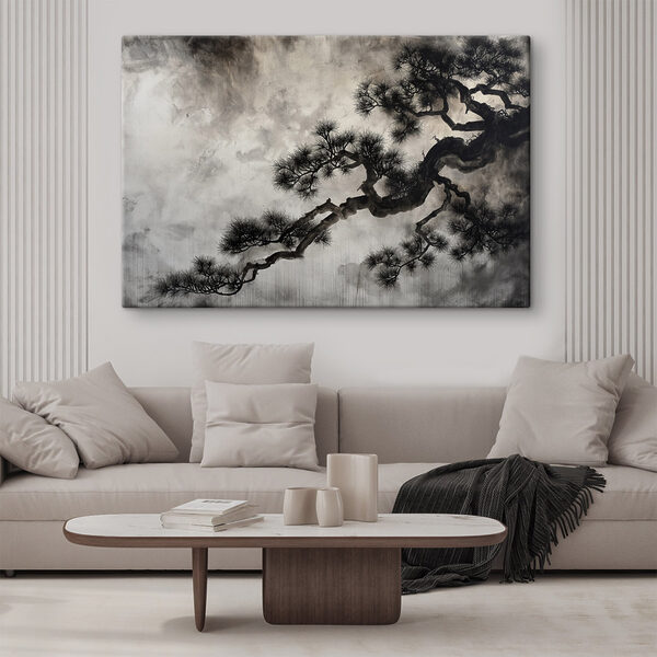 Tree with branches on it
