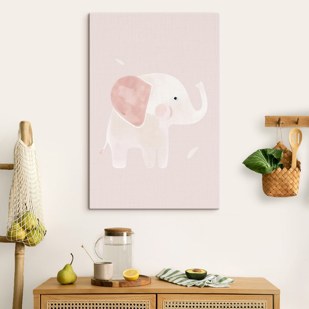 Cartoon of an elephant Cartoon of an elephant