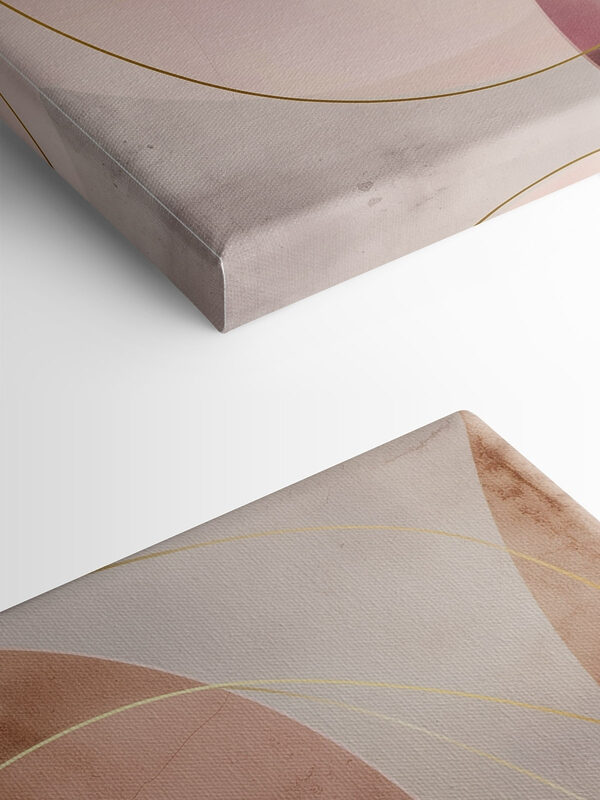 Soft hues and gentle curves unite Soft hues and gentle curves unite