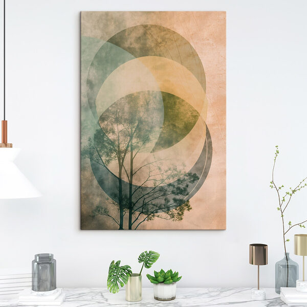 Tree with circles and a circle