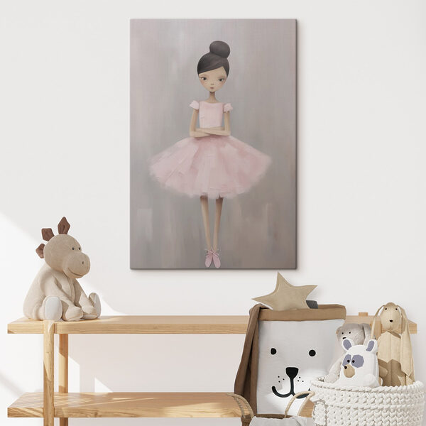 Girl in a pink dress Girl in a pink dress