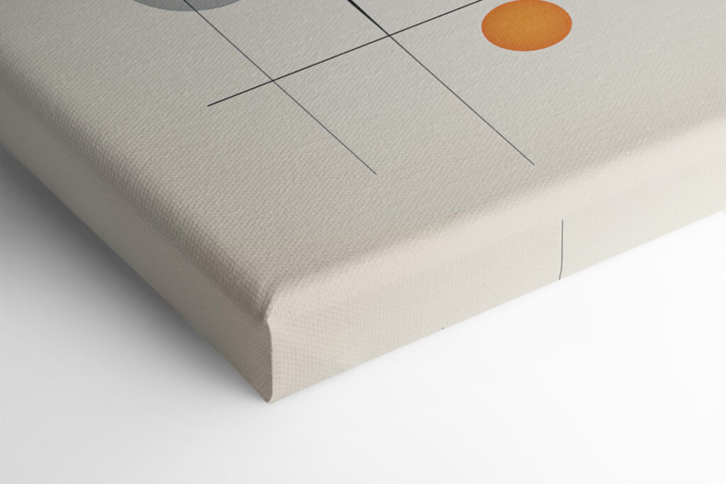 Abstract shapes and warm colors blend Abstract shapes and warm colors blend