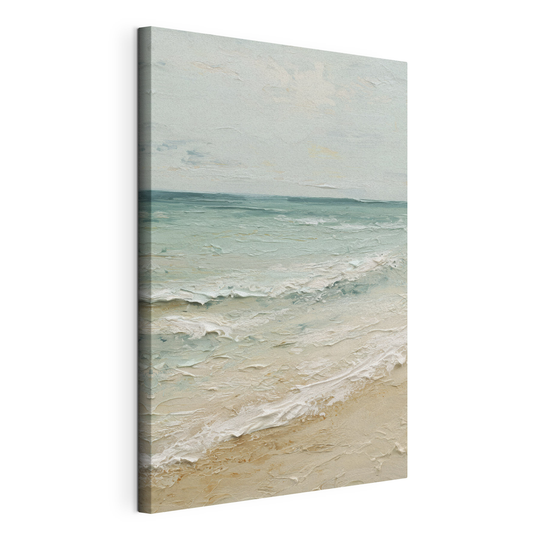 Beach with waves and sand Beach with waves and sand
