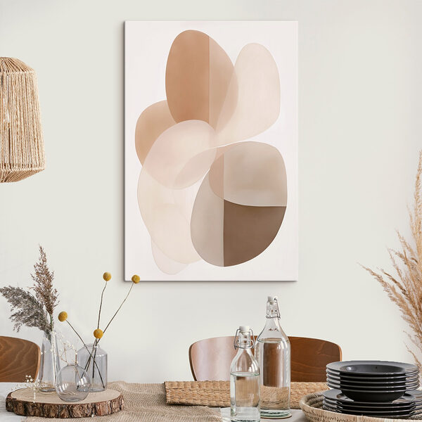 Soft curves in warm tones Soft curves in warm tones