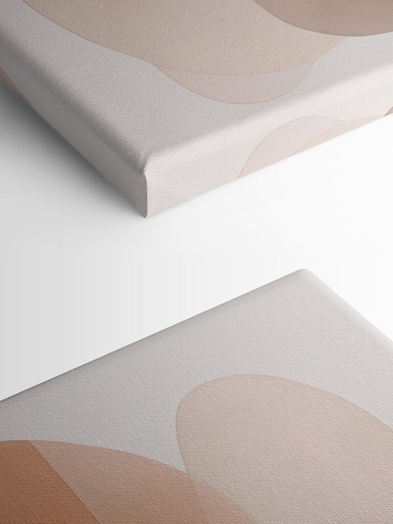Soft curves in warm tones Soft curves in warm tones