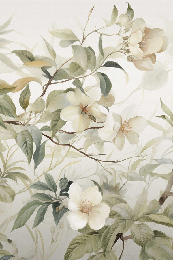 Delicate petals in gentle hues