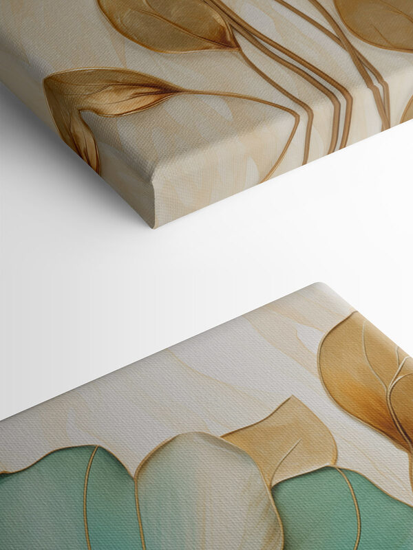 Floral art with elegant design elements Floral art with elegant design elements