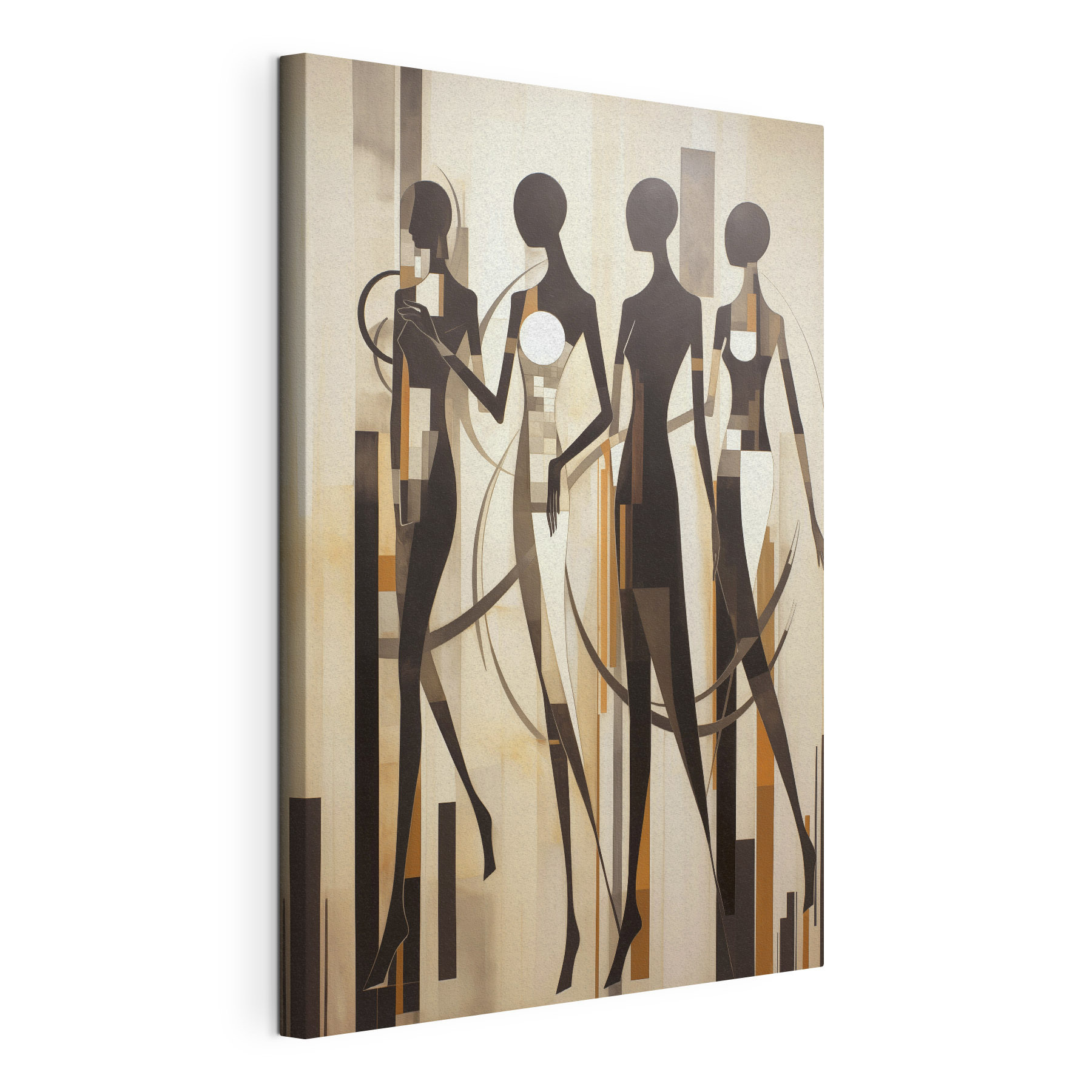 Group of women in black and white Group of women in black and white