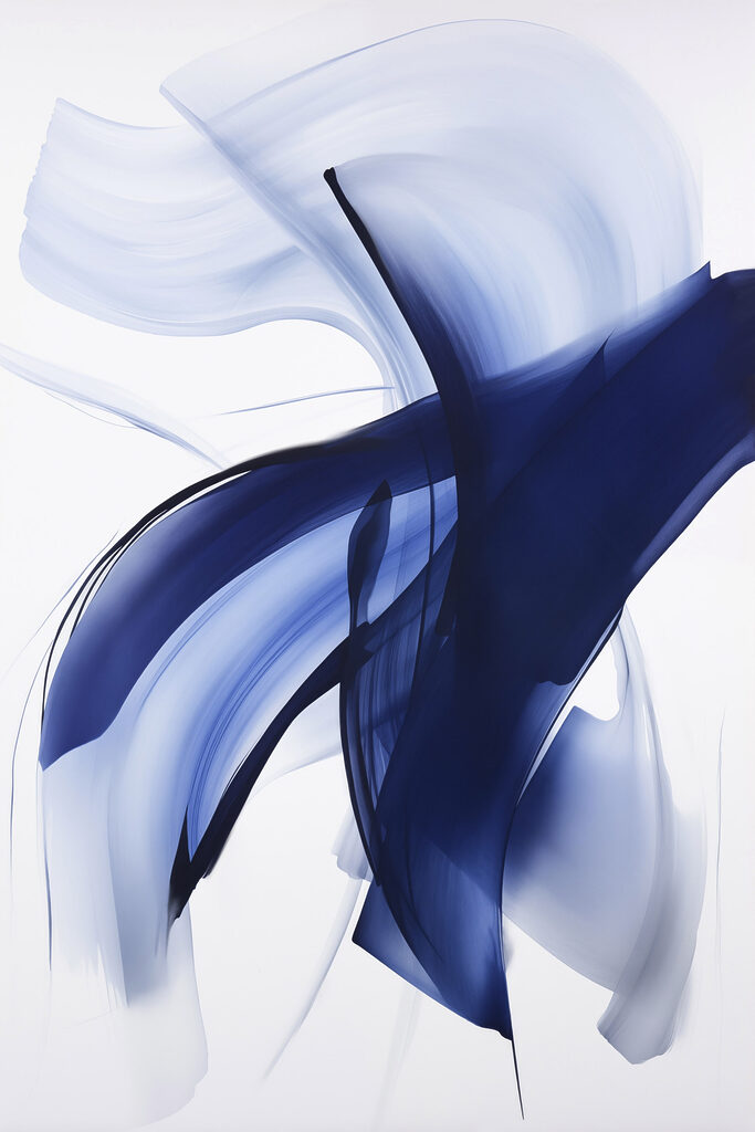Blue and white swirls Blue and white swirls