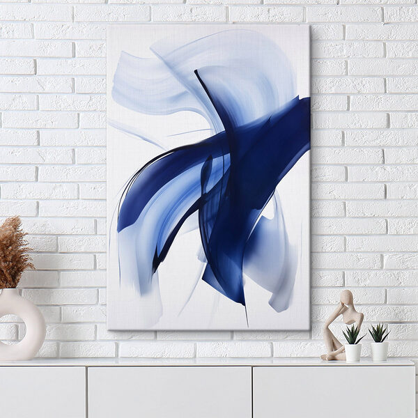 Blue and white swirls Blue and white swirls