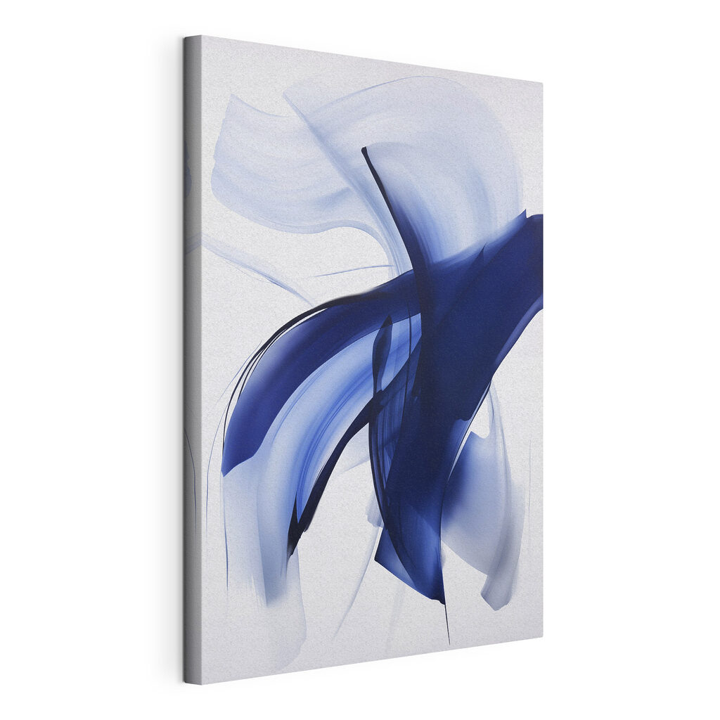 Blue and white swirls Blue and white swirls