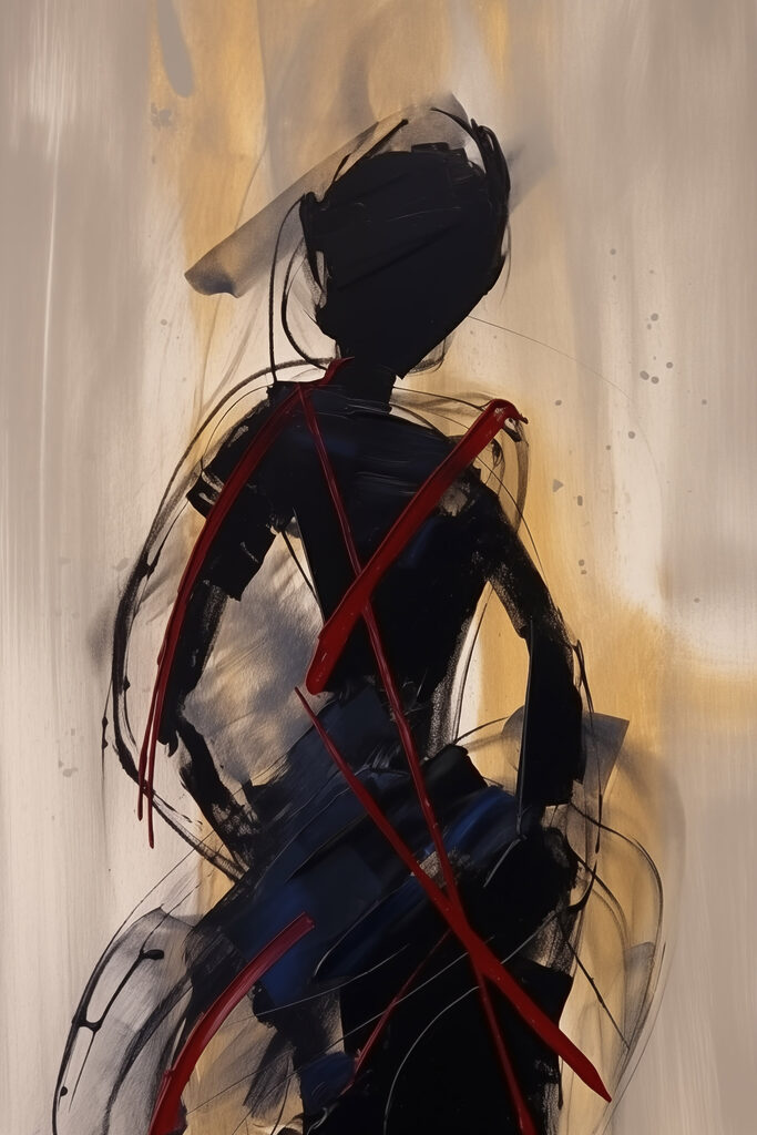 Painting of a woman