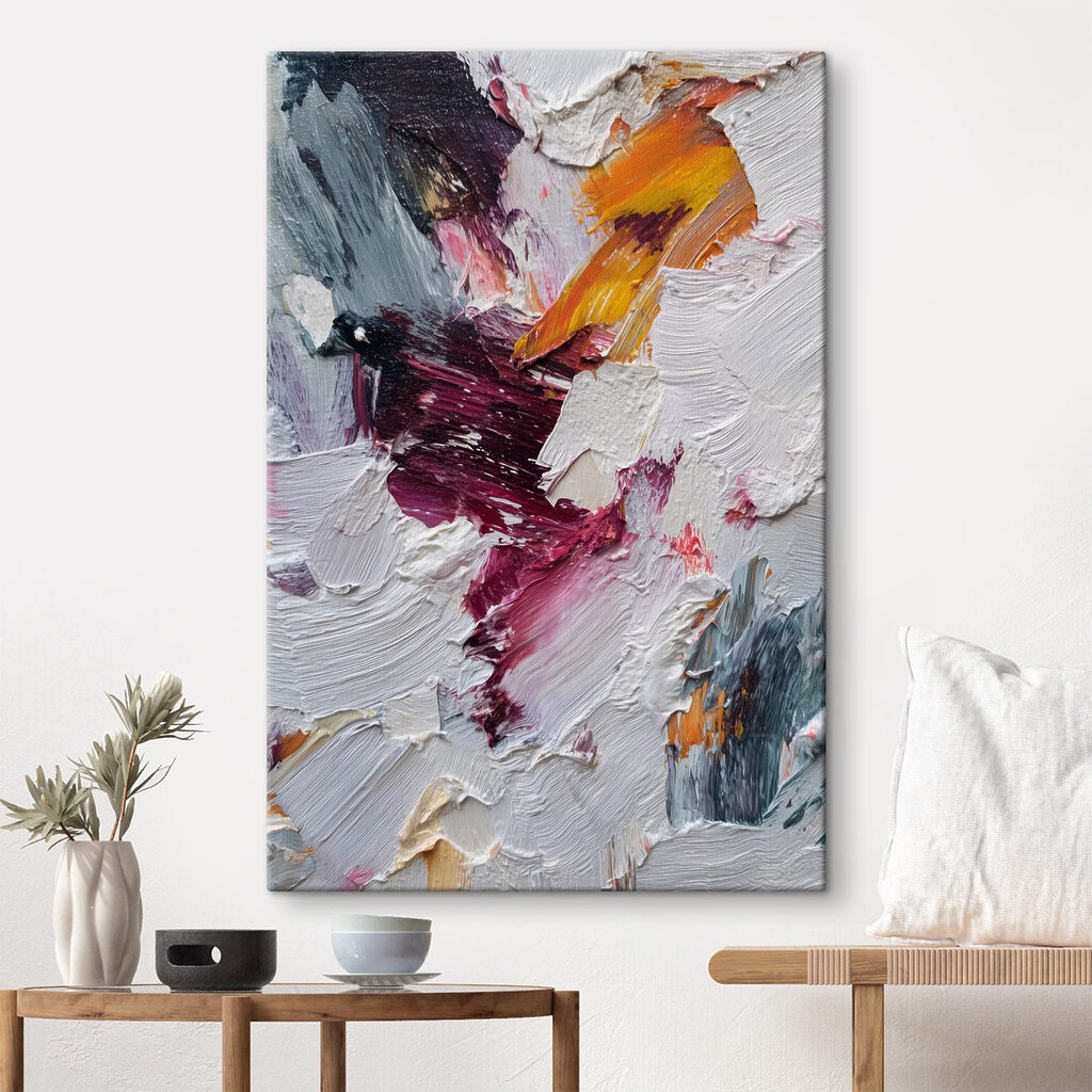 Swirls of vibrant color blend together Swirls of vibrant color blend together