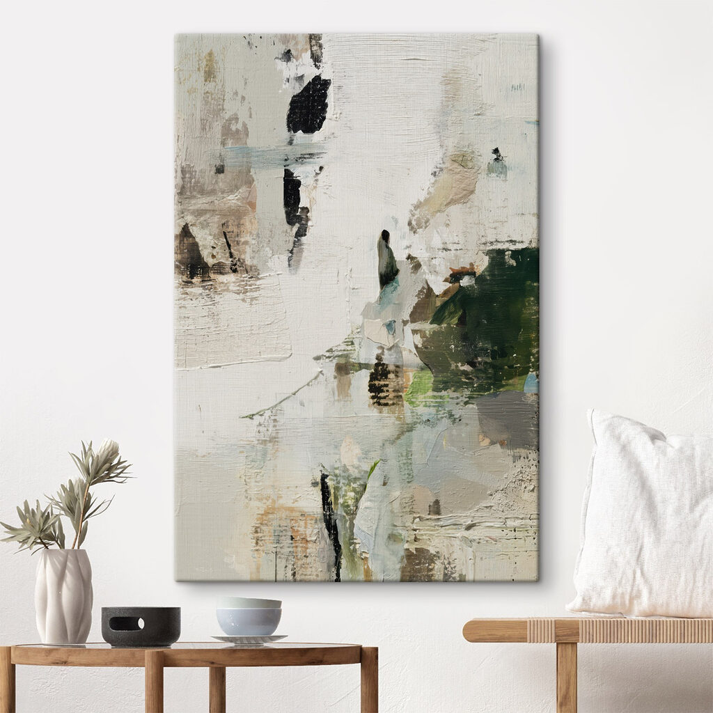 Abstract textures in soft colors