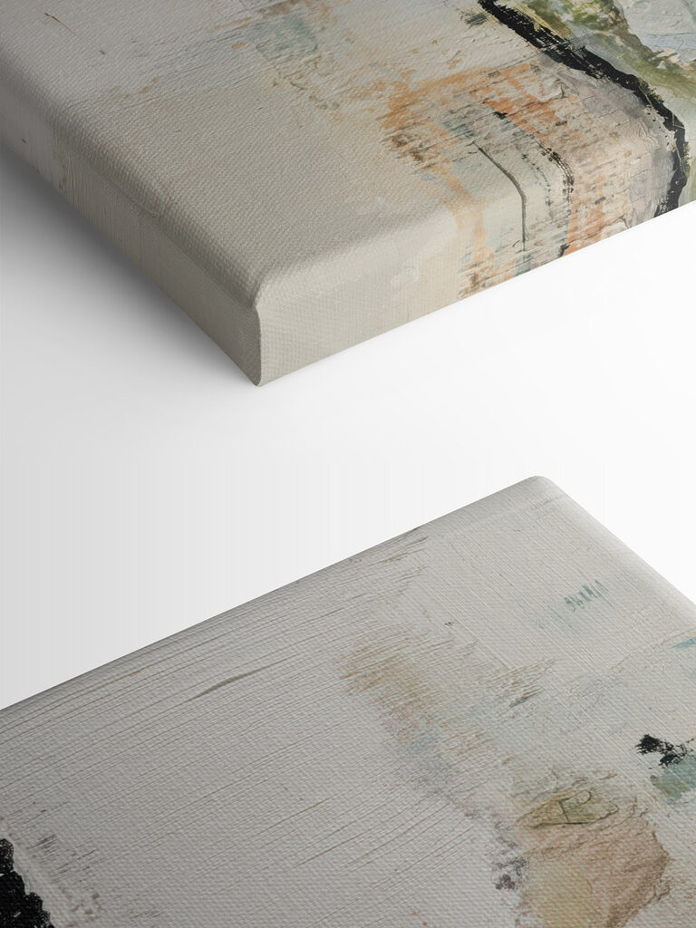 Abstract textures in soft colors