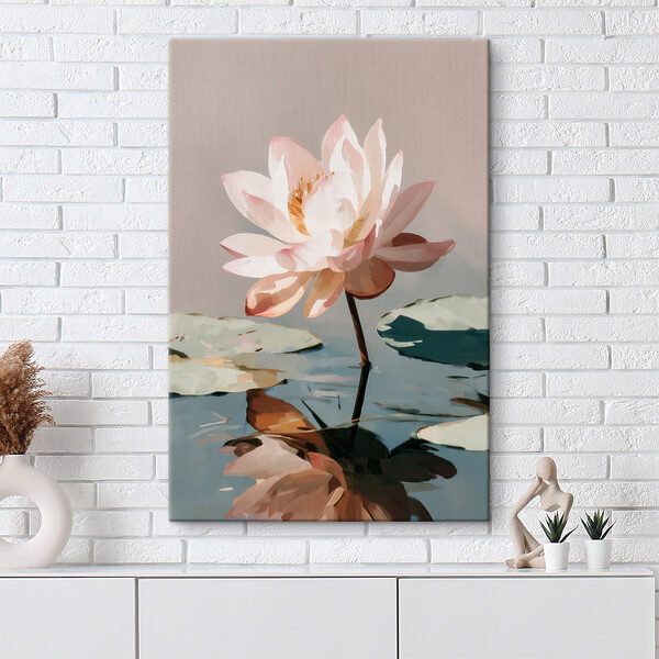 Flower in the water Flower in the water