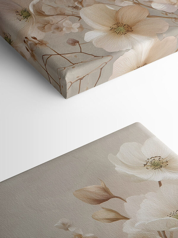 Delicate blooms in soft hues