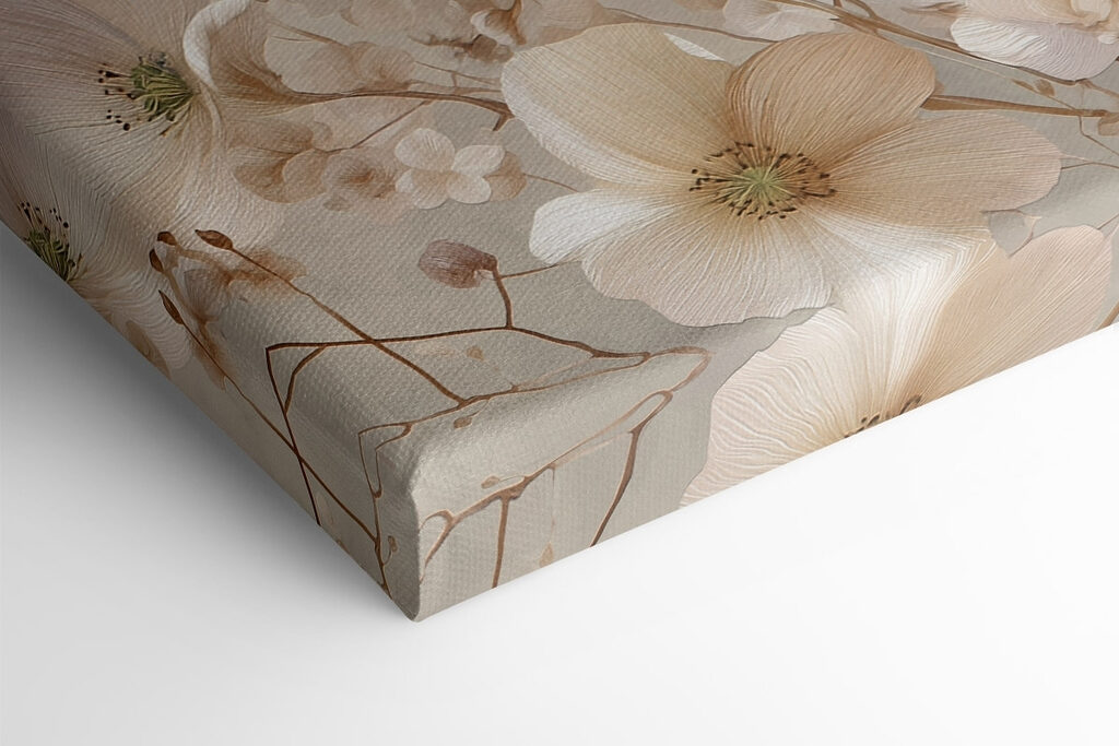 Delicate blooms in soft hues