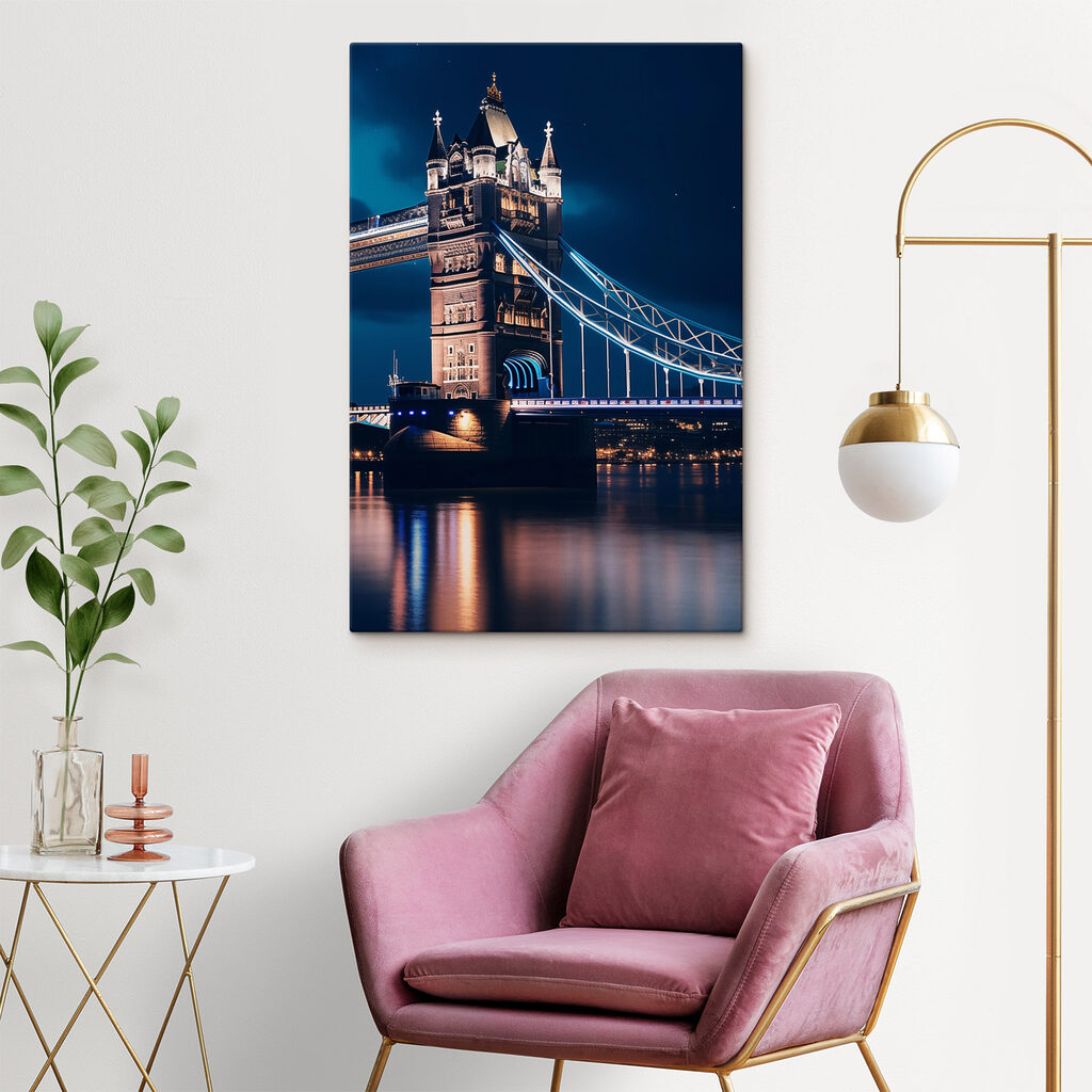Bridge with a castle on it