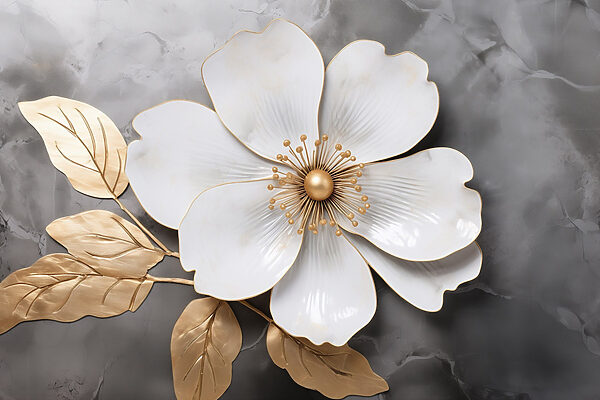 Delicate floral design with subtle elegance Delicate floral design with subtle elegance